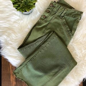 Joie Army Green Pants